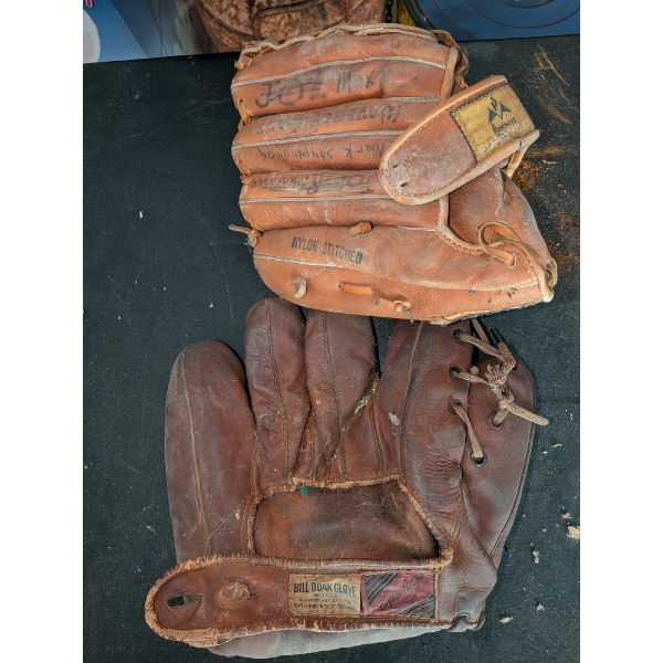 Vintage Ball Gloves
