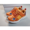 Image 4 : Brand New in Box Dream Pairs Youth Kids Size 12 Orange/Royal Bule Velcro Shoes 