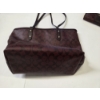Image 8 : Authentic Coach Medium City Tote In Black Currant With Gold Hardware And Matching Large Zip Wallet I