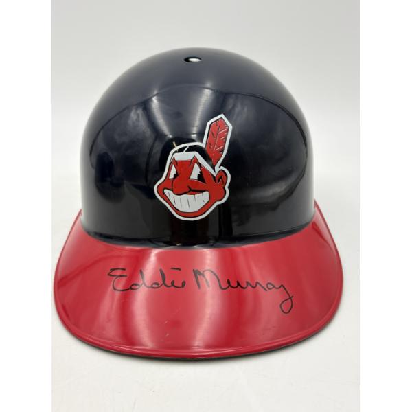 Autographed Indians Helmet Eddie Murray #33 - MLB