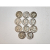 Image 1 : (11) Assorted Years Silver Mercury Dimes Face Value: $1.10