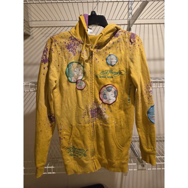 Vintage Excellent Conditions Size Small Ed Hardy Zip Up Hoodie
