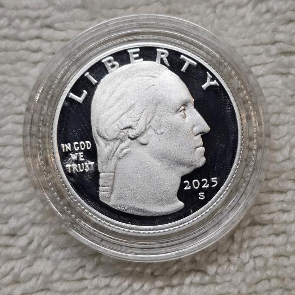 2025-S Silver Proof Washington Quarter