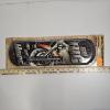Image 2 : Country Side Products "Go Big Or Go Home" Motorcycle Theme Decorative Metal Thermometer - 17"
