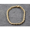 Image 4 : STUNNING 14K GOLD Nugget Style Bracelet Weighing 17.3 Grams Measuring About 7 Inches Long