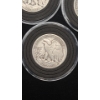 Image 10 : Assorted Years & Mint Marks 90% Silver Walking Liberty Half Dollars In Coin Capsules -Face Value: $4