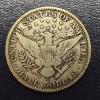 Image 2 : 1906 D Barber (Liberty Head ) 90 % Silver Half Dollar - Better Grade -  See Pics