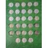 Image 2 : Jefferson Nickel Coin Collection in Book 1938-1970, x77 Nickels Total Face Value $3.85