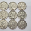 Image 3 : $3.00 Face Value of Assorted Years U.S. Washington 90% Silver Quarters