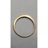 Image 4 : Women's 10K Yellow Gold Channel Set Band Ring With Diamonds - Size 8 - Weight: 1.2g