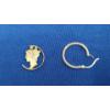 Image 4 : Sterling Silver Earring Sets, Mercury Head Necklace Pendant & Ring TW: 15.5G