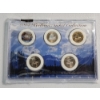 Image 1 : 2004 Keelboat Nickel Collection - 5 Coin Set in Display Slab