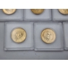 Image 7 : (9) Assorted U.S. Presidential Dollars In Cases  - FV: $9.00