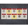 Image 1 : Ten Assorted Silver Mercury Dimes in Great Condition in Sleeves - $1.00 Face Value