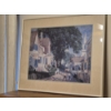 Image 1 : Oil On Canvas Of Provincetown Street Scene - Signed "Beal" COA On Back 16 x 24 Image - See Pics