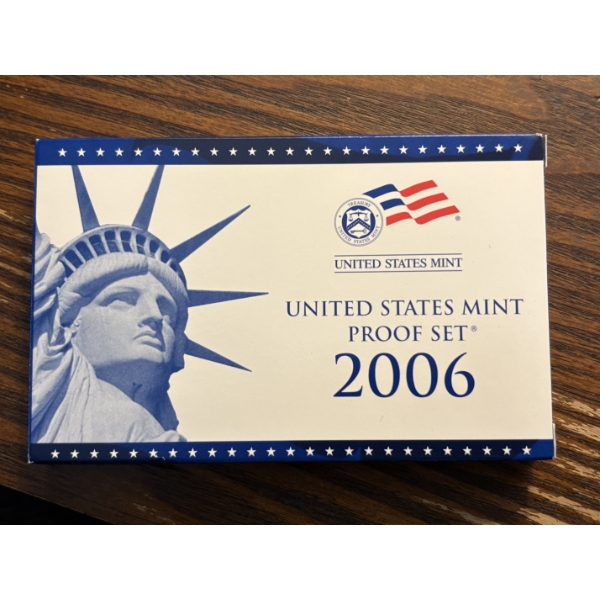 2006 U.S. Mint Proof Set - FV $2.91 - 90% Silver Includes the dime, half dollar, Colorado quarter, N