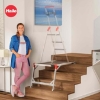 Image 4 : Hailo TP1 Staircase Platform - Length and Height-Adjustable Telescopic Rails