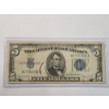 Image 1 : U.S Series 1934 D $5 Silver Certificate With Clark And Snyder Signatures In Protective Sleeve