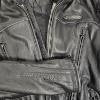 Image 7 : Harley-Davidson FXRG Black Leather Waterproof Riding Jacket With Removable Back Armor Pad