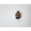 Image 1 : Gorgeous Egg Intricate Design Green & Purple Pendant