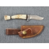Image 3 : Lot of Two High Quality Pocket Knives With Brown Sheaths 