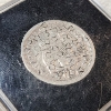 Image 7 : 1857 Seated Liberty Quarter Dollar 90% Silver Piece of ART ~ Coin Crafted Into A Complete Puzzle! 