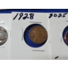 Image 9 : Assorted United States Lincoln Cents Including (1) 2025 Penny & (10) Assorted Years Wheat Pennies