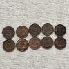 Image 5 : LOT OF 10 UNITED STATES Indian Head Pennies Excellent Condition Various Dates