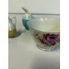 Image 2 : Porcelain Japanese Mini Pitchers and Floral Teacup