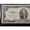 Image 4 : Series 1953-A United States Note $2 Bill Red Seal in Folder w/ Info Card & COA - Great Condition