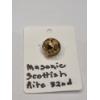 Image 4 : Collection Of Vintage Masonic Accessories Inlcuding Some Gold Filled - Gold Filled Weight: 8.6g