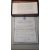 Image 14 : United States Constitution Coin Set In Mahogany Case - Including (2) 1987-W $5 Gold Coins
