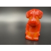 Image 8 : Degenhart Dogs - Tomato - Adorable Uranium Glass Dog Figurine - ~2.5 inches 