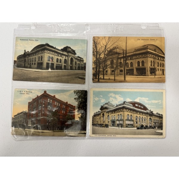4 - Old Canton, Ohio Postcards In Excellent Condition