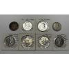 Image 1 : Lot of 8 Assorted 90% Silver Half Dollars- See Description