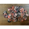 Image 2 : Assorted Pogs  In Black Case - Quad Squad - Stack Blvd - Gila Monster - Keyboard - Basketball - Chic
