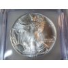 Image 2 : ICG Graded MS64 1994 American Silver Eagle - 1 oz .999 Fine Silver 