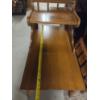 Image 7 : *Pick Up At Mantua Home-No Shipping Available* Great Condition MCM Wood Arm Retro 43''x23'' Loveseat