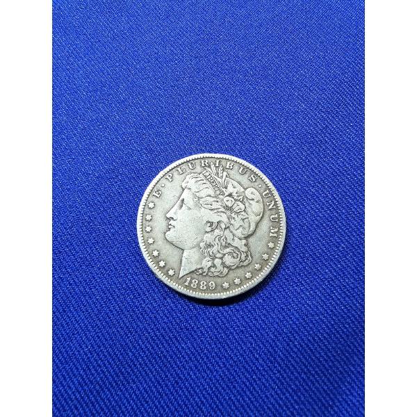 1889- O Morgan Silver Dollar