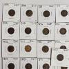 Image 2 : HUGE!!! Collection of 43 United States Indian Head Pennies FV: $.43