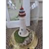Image 3 : PICKUP IN CANTON - Gorgeous 18''x21'' Lighthouse Wall Hanging And Two Lighthouse Glass Display Globe