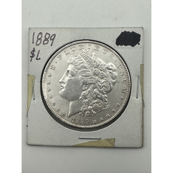 1889 Morgan Silver Dollar - Excellent Example, High Condition
