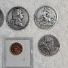Image 3 : Collection Of Seven Vintage Commemorative Medallions and Coins