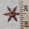Image 4 : 5-gram Novelty Throwing Star Fashioned from .999 Fine Copper