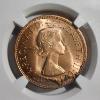 Image 2 : NGC Genuine 1954-1970 Great Britain Penny ~ Unique Toning!