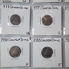 Image 5 : Binder Page of Assorted Canadian Dimes