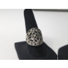 Image 2 : 4 Assorted Sterling Silver Rings - Sizes 7-8 - TW: 14.9g