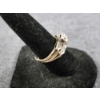 Image 3 : Two 14K Gold Rings - One Ft. Authentic Small Diamond - Weighs 3.2 Grams Total - Approx. Size 6/6.5