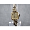 Image 3 : Vintage 14K Gold Bulova Diamond Ladies Watch - 23 Jewels - Weighs 12 Grams 
