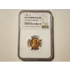 Image 1 : 1968 Lincoln Wheat Cent NGC MS 65 RB Mint Error Tapered Planchet
